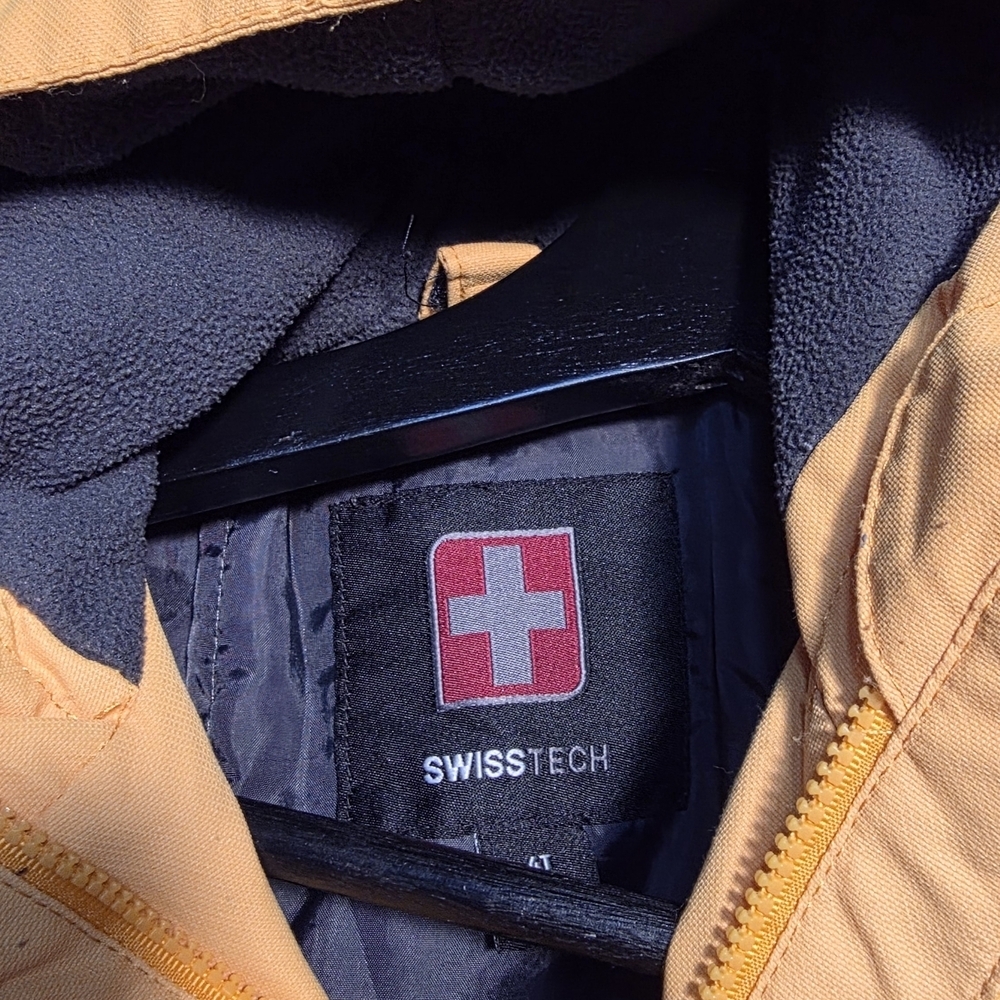 Swiss Tech Kids Yellow and Black Coat - Picture 7 of 9